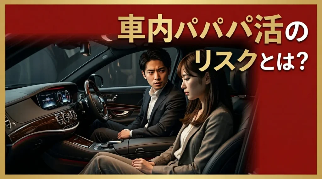 車内パパ活の注意点・リスクとは？事前にできる防犯対策