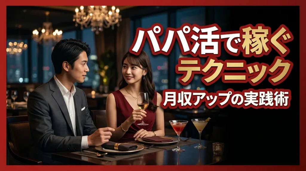 北海道のパパ活で稼ぐテクニック 北海道のパパ活で稼ぐテクニック