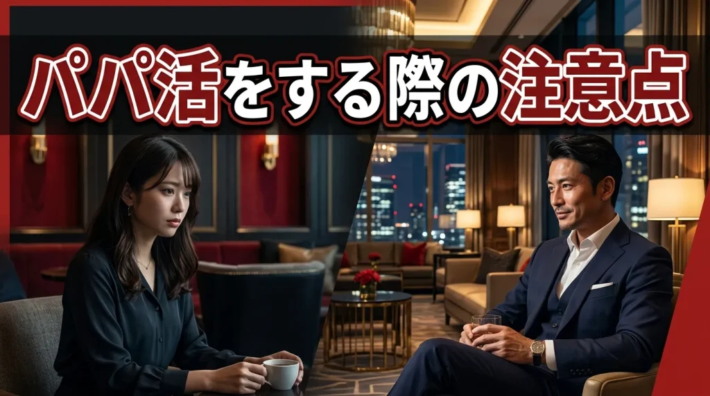 大阪府でパパ活をする際の注意点