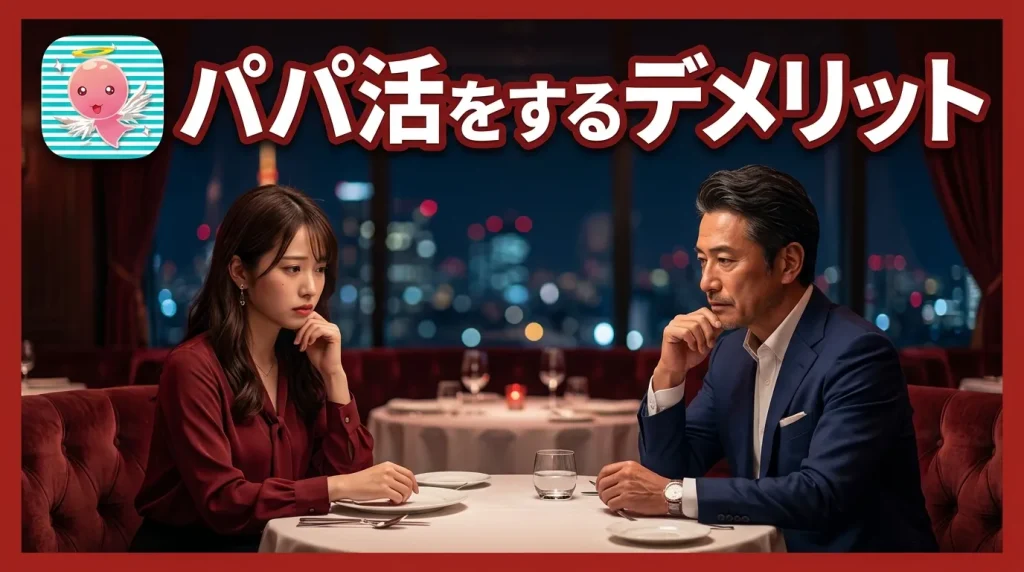 イククルでパパ活をするデメリット イククルでパパ活をするデメリット