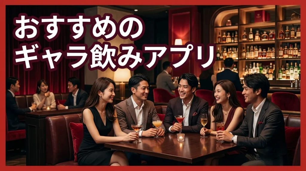 福岡でおすすめのギャラ飲みアプリ5選！