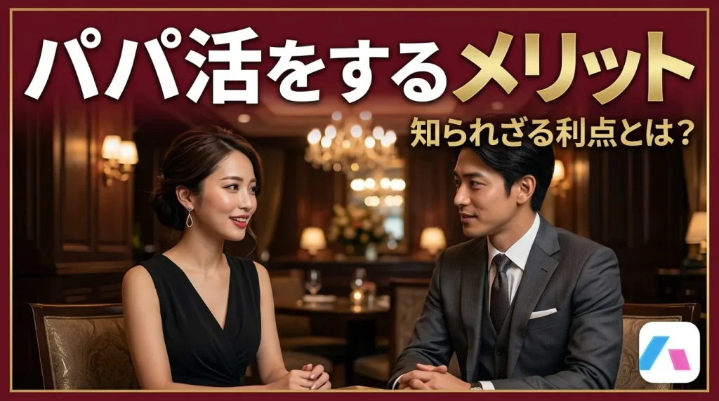 ハッピーメールでパパ活をするメリット ハッピーメールでパパ活をするメリット