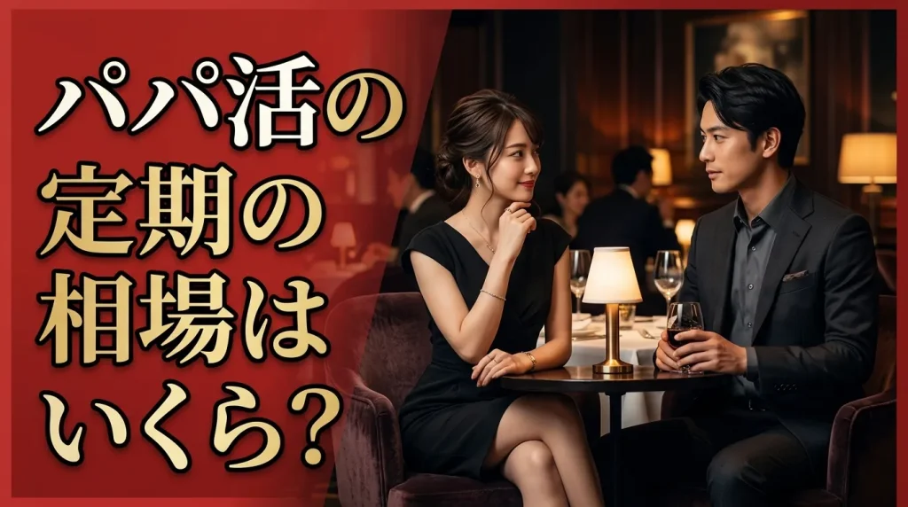 パパ活の定期の相場はいくら？条件別に解説