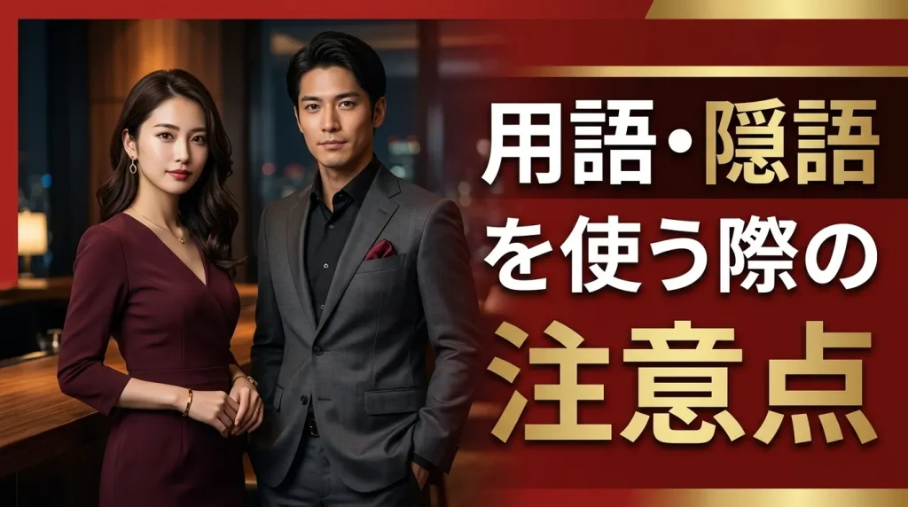 パパ活アプリで用語・隠語を使う際の注意点 パパ活アプリで用語・隠語を使う際の注意点