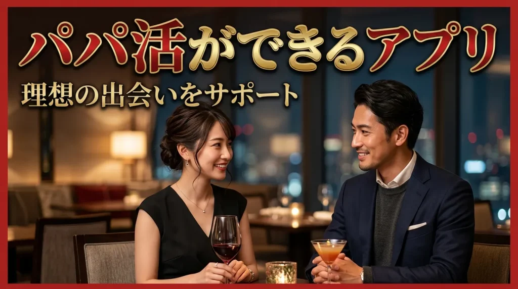 簡単にパパ活ができるアプリはどれ?あると便利な必須機能 簡単にパパ活ができるアプリはどれ?あると便利な必須機能