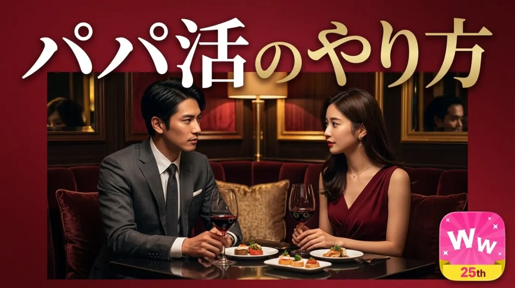 ワクワクメールでのパパ活のやり方