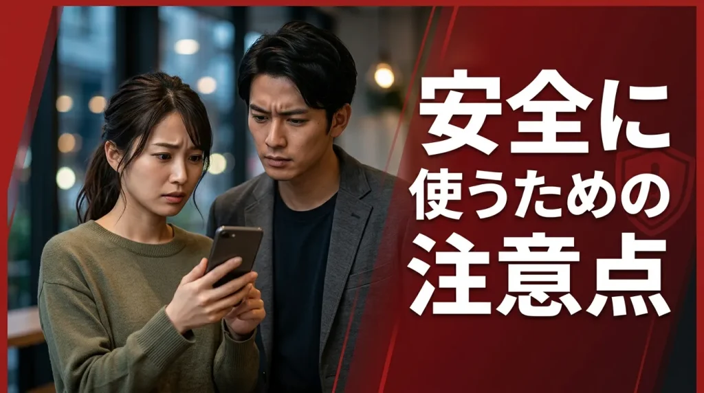 男性が無料のパパ活アプリ・サイトを安全に使うための注意点 男性が無料のパパ活アプリ・サイトを安全に使うための注意点