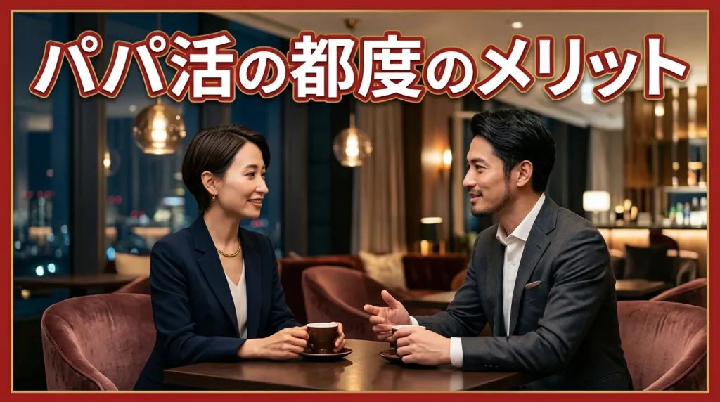 パパ活の都度の3つのメリット
