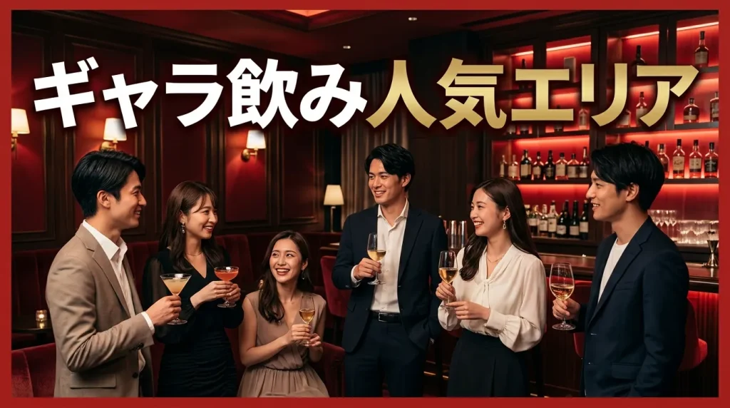 福岡のギャラ飲み人気エリア