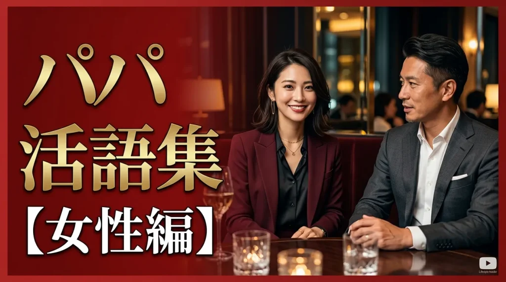 パパ活用語集【女性編】 パパ活用語集【女性編】