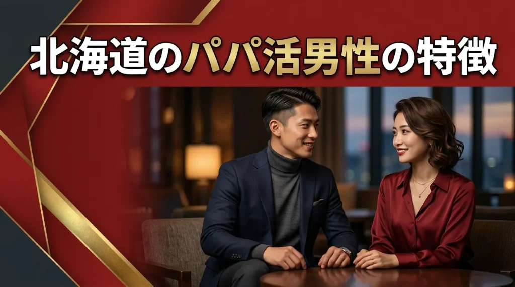 北海道のパパ活男性の特徴 北海道のパパ活男性の特徴