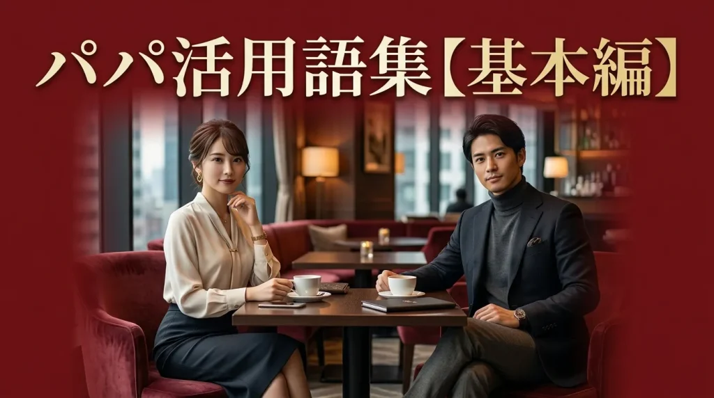 パパ活用語集【基本編】 パパ活用語集【基本編】
