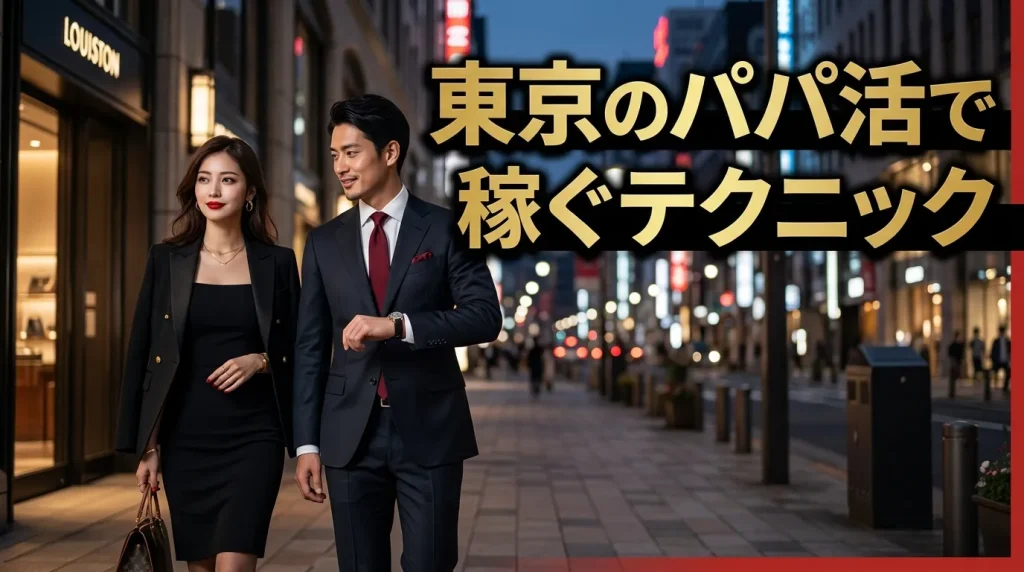 東京のパパ活で稼ぐテクニック 東京のパパ活で稼ぐテクニック