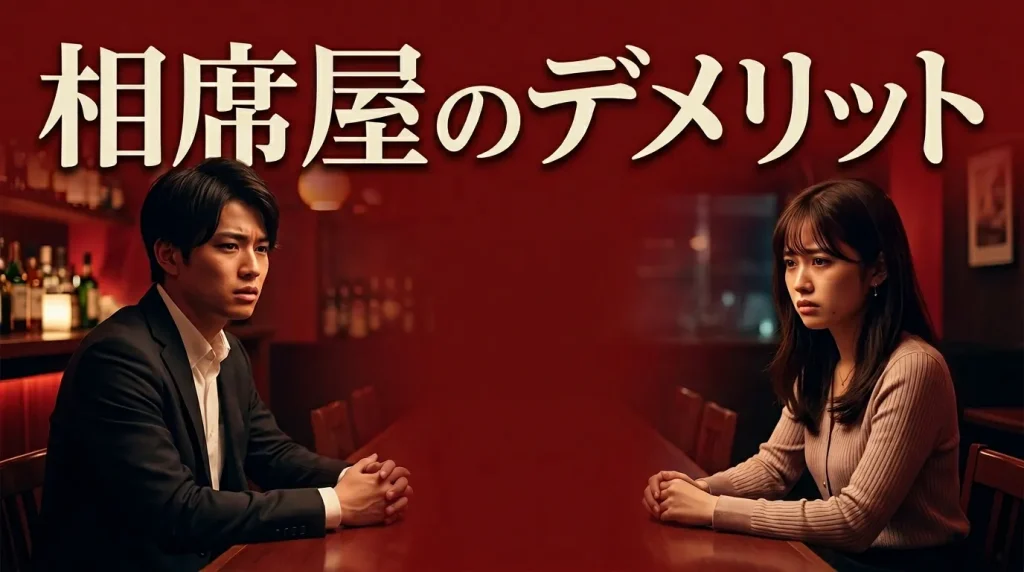 相席屋のデメリット