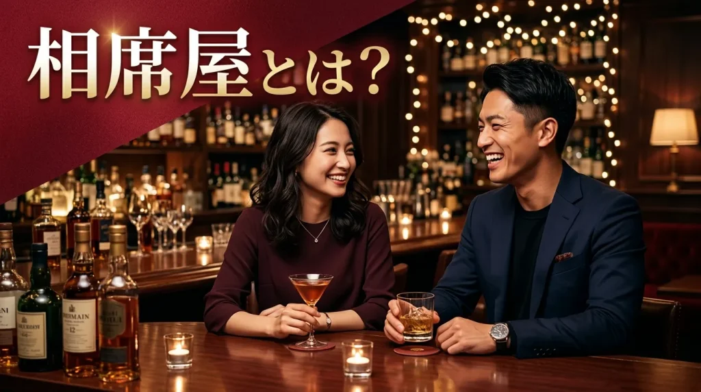 「相席屋」と相席ラウンジ、相席居酒屋との違い