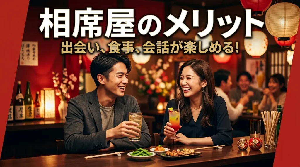 相席屋のメリット