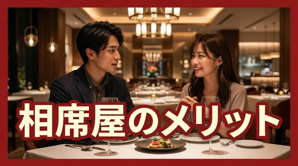 相席屋のメリット