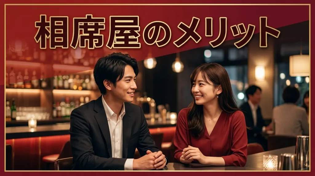 相席屋のメリット 相席屋のメリット