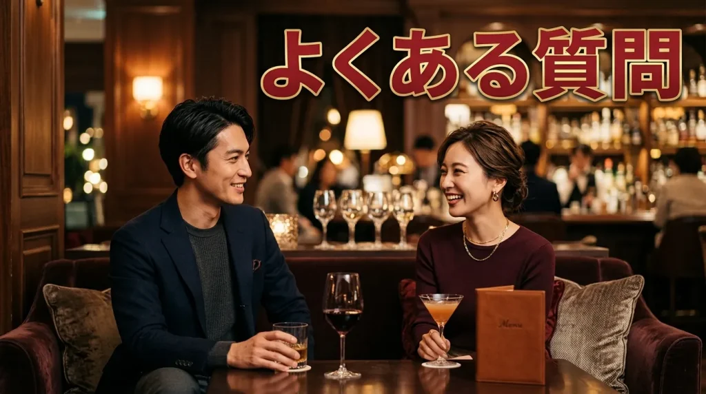 相席屋や相席ラウンジに関するよくある質問