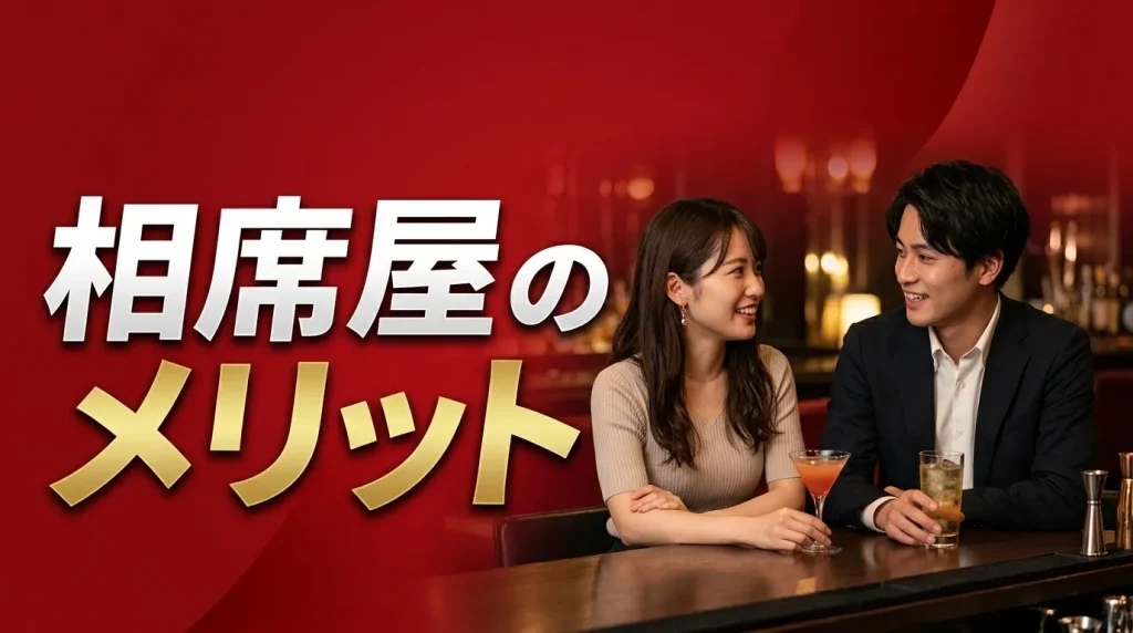 相席屋のメリット