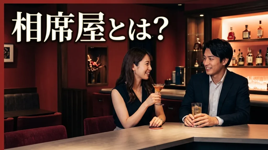 「相席屋」と相席ラウンジ、相席居酒屋との違い