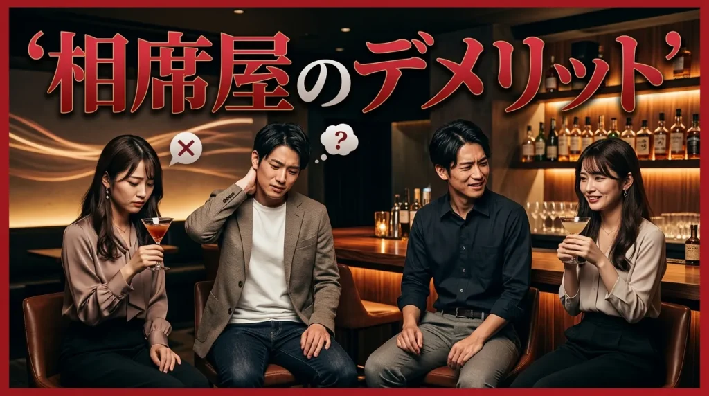 相席屋のデメリット