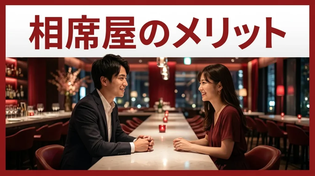 相席屋のメリット