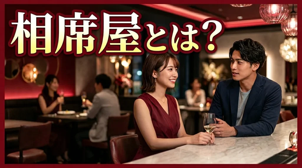 「相席屋」と相席ラウンジ、相席居酒屋との違い