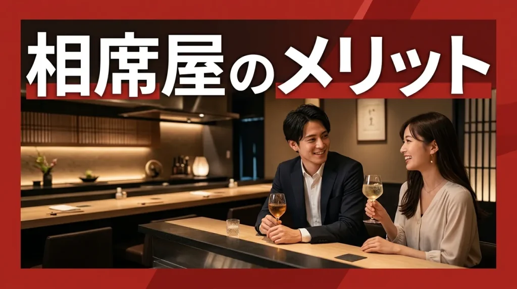 相席屋のメリット