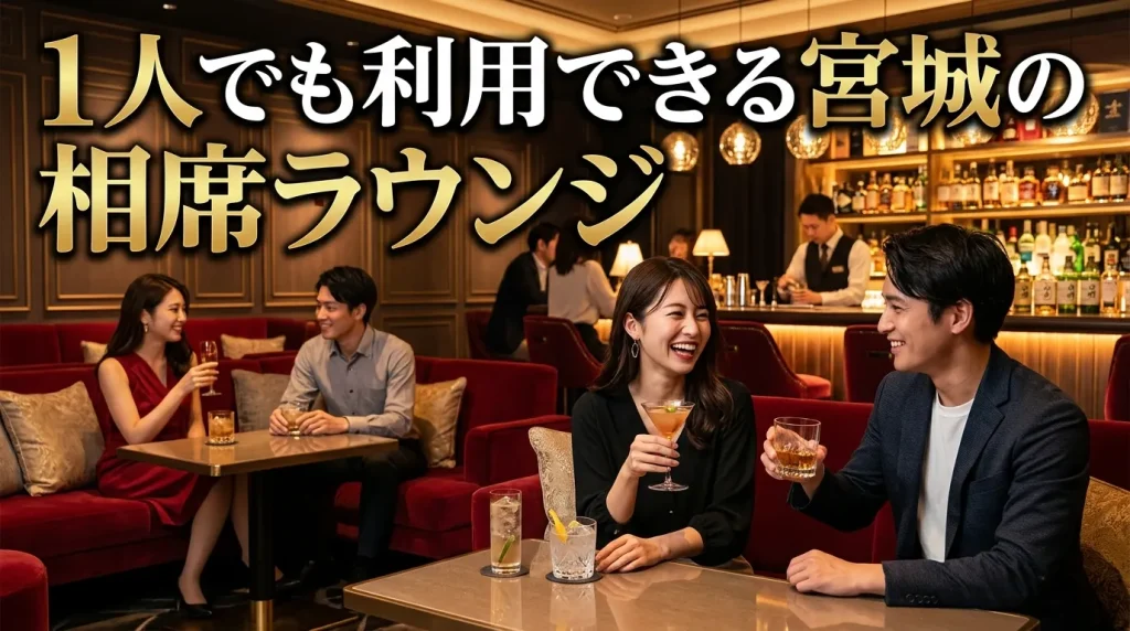 1人でも利用できる宮城のおすすめの相席ラウンジ・相席居酒屋 1人でも利用できる宮城のおすすめの相席ラウンジ・相席居酒屋