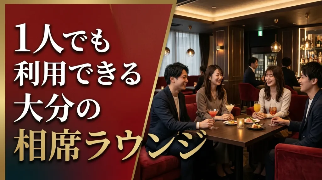 1人でも利用できる大分のおすすめの相席ラウンジ・相席居酒屋 1人でも利用できる大分のおすすめの相席ラウンジ・相席居酒屋