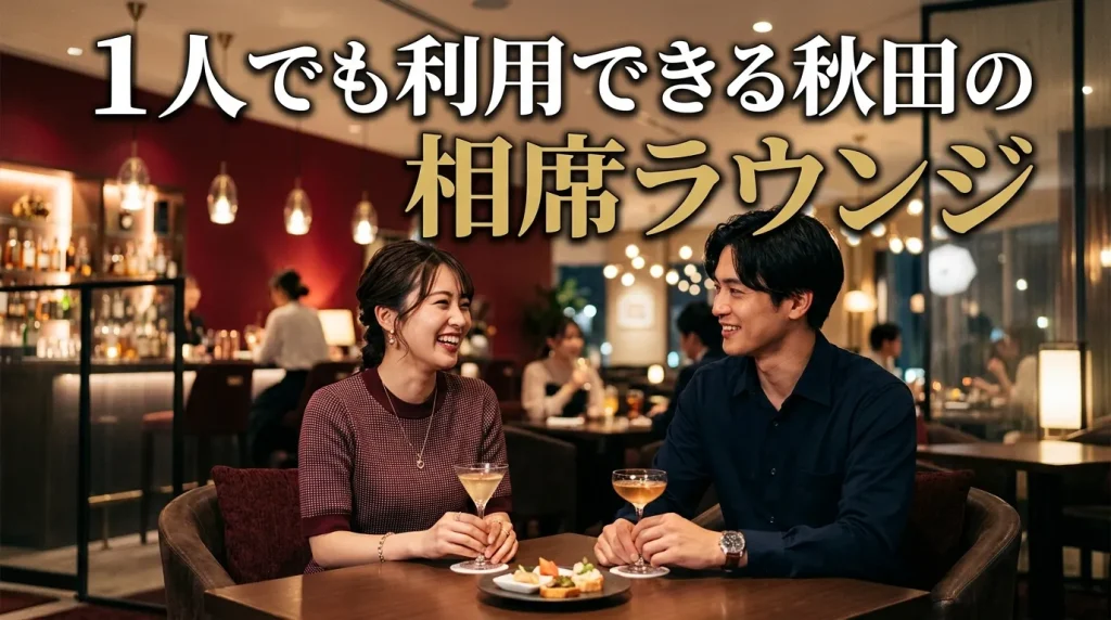 1人でも利用できる秋田のおすすめの相席ラウンジ・相席居酒屋