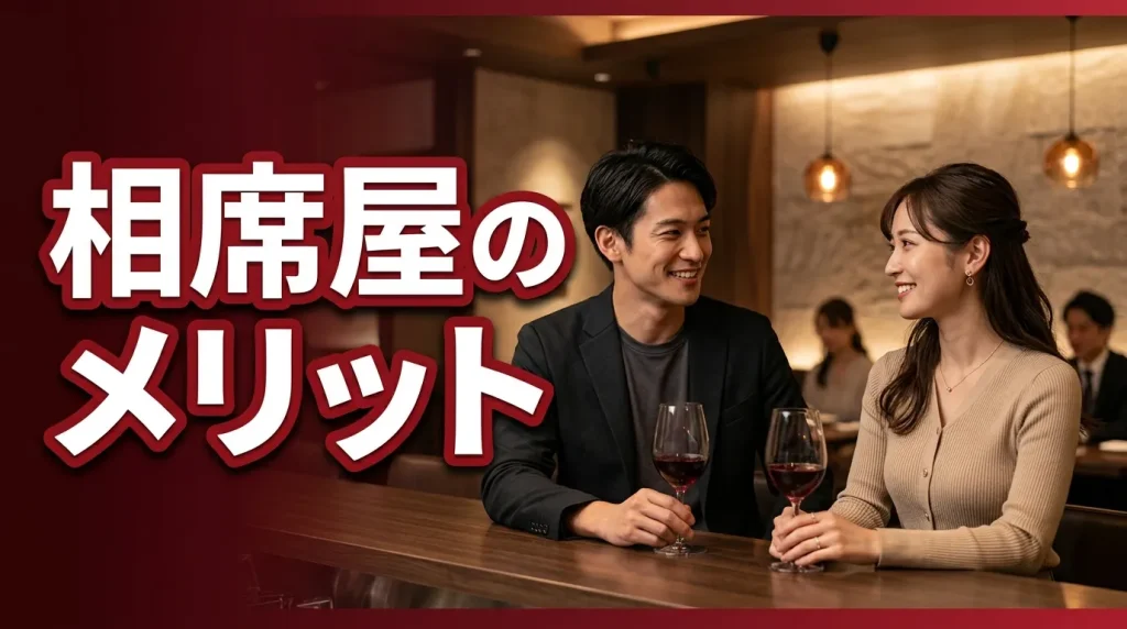 相席屋のメリット