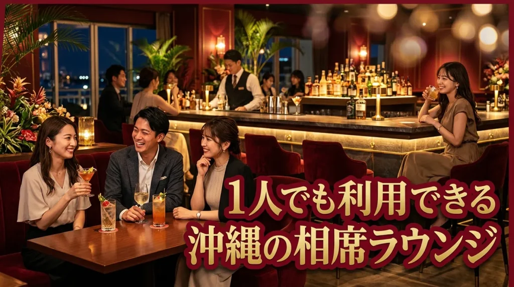 1人でも利用できる沖縄のおすすめの相席ラウンジ・相席居酒屋