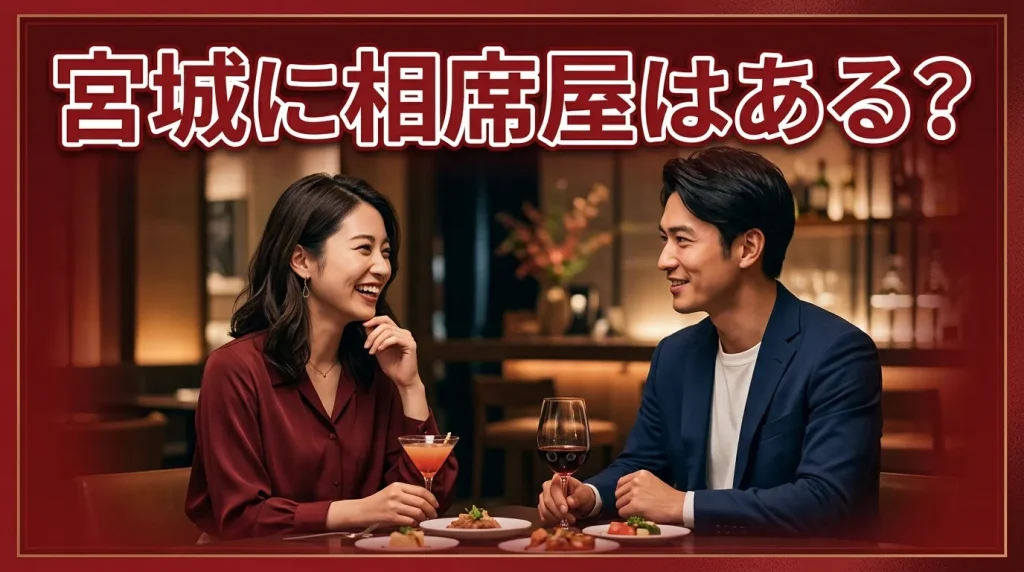 宮城に「相席屋」はある? 宮城に「相席屋」はある?