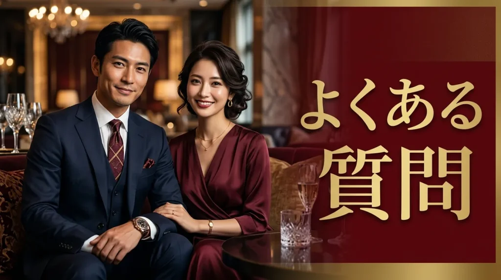 相席屋や相席ラウンジに関するよくある質問 相席屋や相席ラウンジに関するよくある質問