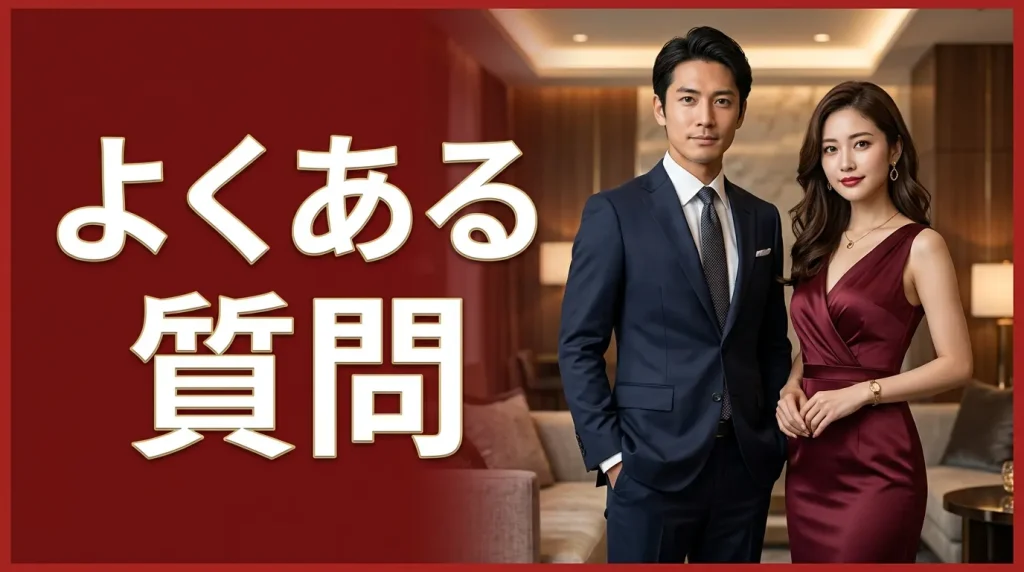 相席屋や相席ラウンジに関するよくある質問