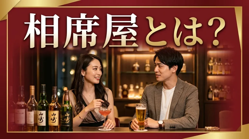 「相席屋」と相席ラウンジ、相席居酒屋との違い 「相席屋」と相席ラウンジ、相席居酒屋との違い