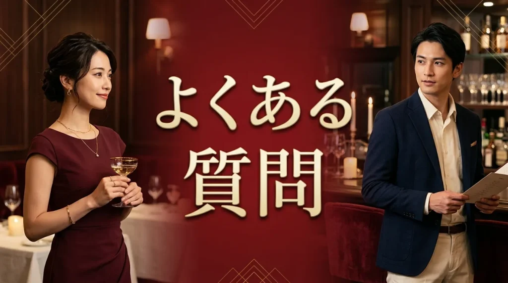 相席屋や相席ラウンジに関するよくある質問