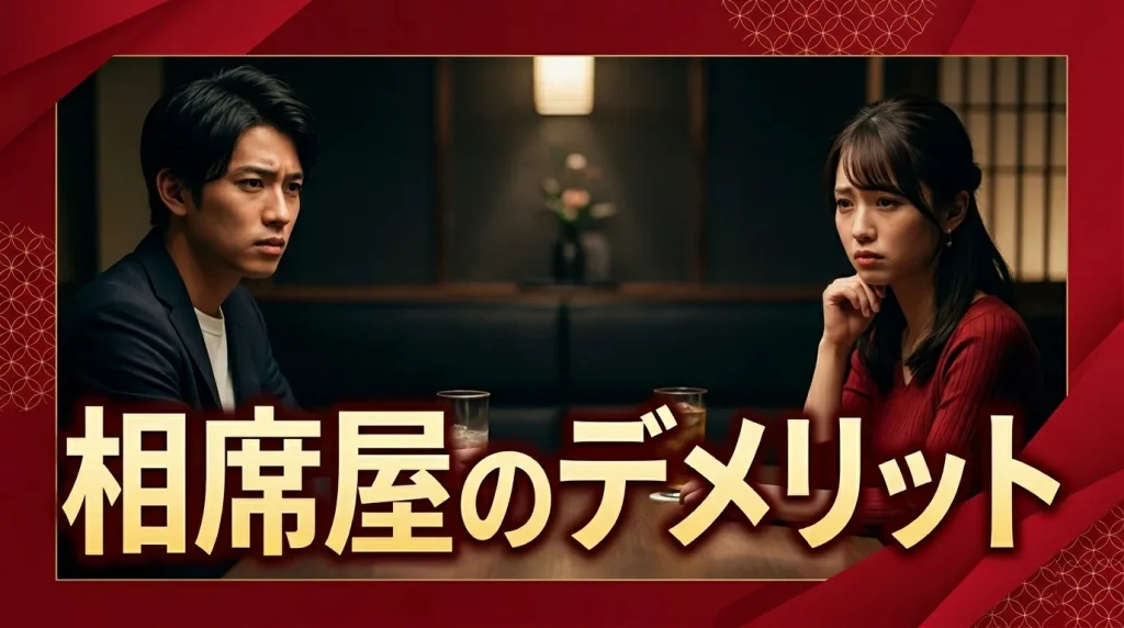 相席屋のデメリット