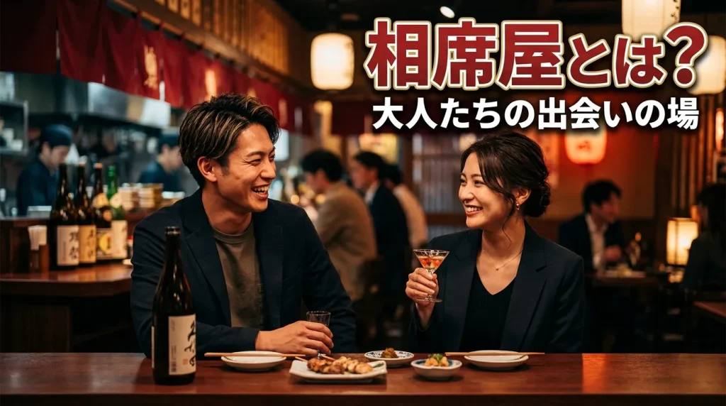 「相席屋」と相席ラウンジ、相席居酒屋との違い