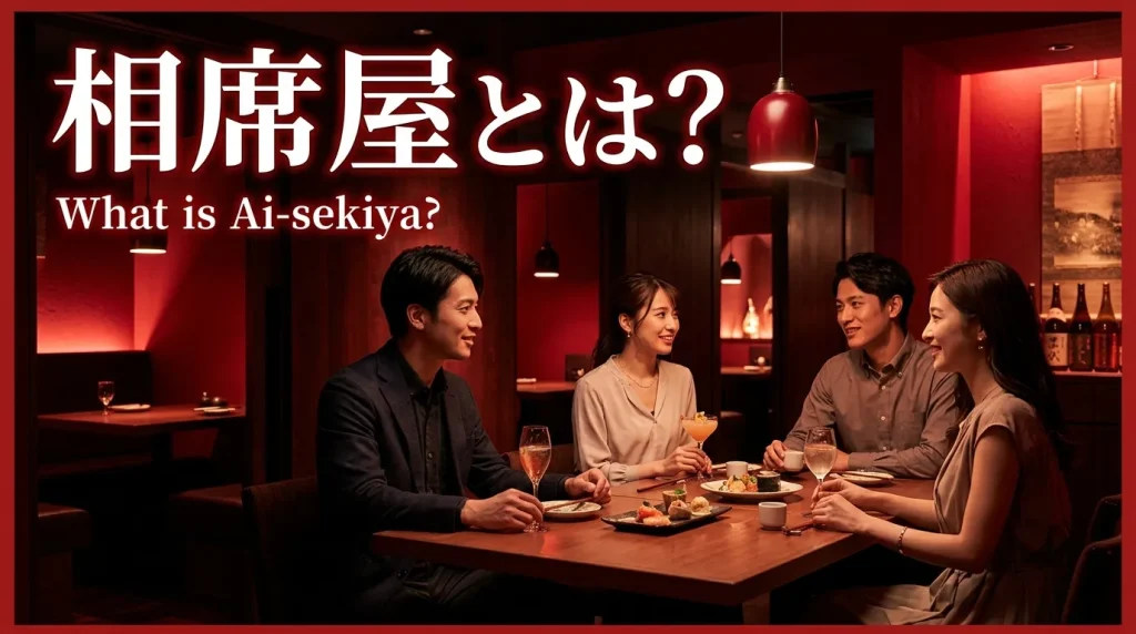 「相席屋」と相席ラウンジ、相席居酒屋との違い 「相席屋」と相席ラウンジ、相席居酒屋との違い