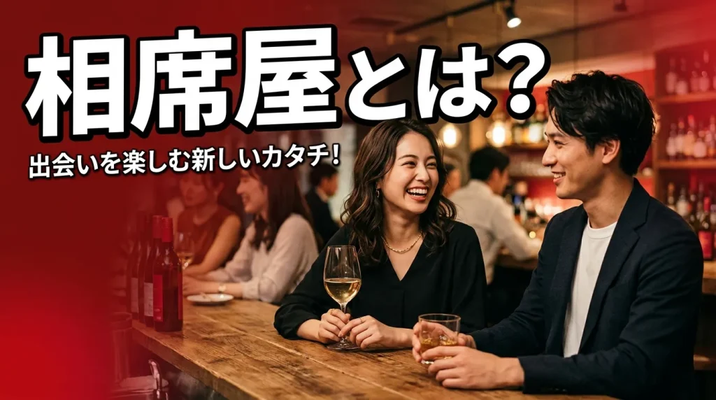 「相席屋」と相席ラウンジ、相席居酒屋との違い 「相席屋」と相席ラウンジ、相席居酒屋との違い