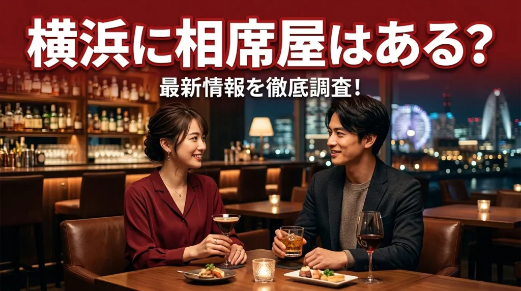 横浜に「相席屋」はある? 横浜に「相席屋」はある?