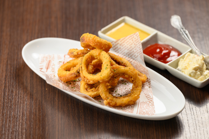 やわらかイカリング揚げ