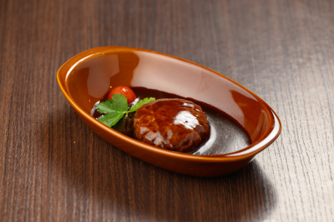 濃厚デミグラスハンバーグ