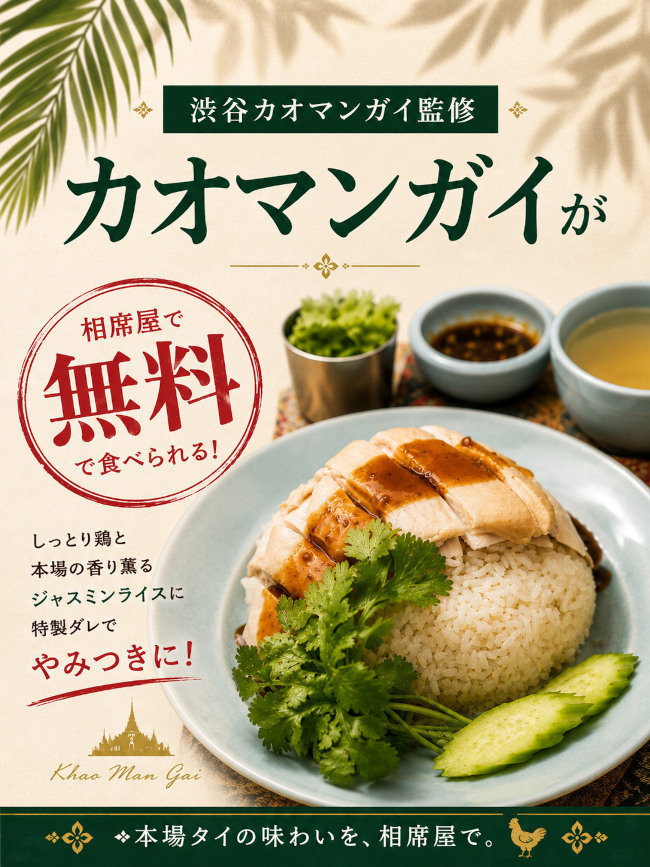 相席屋×渋谷カオマンガイ コラボレーション カオマンガイ